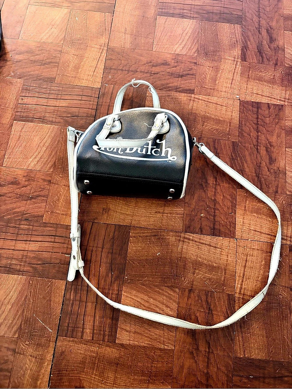 Von Dutch Classic 51 Bowling Bag Black & White